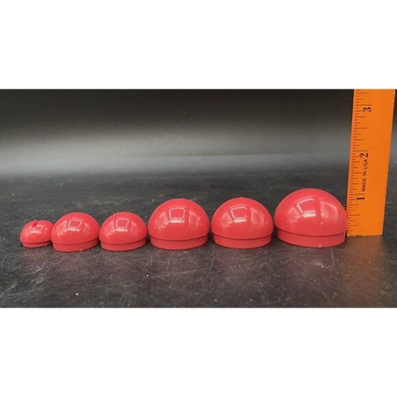 Terrace Strategy Game 1991 Star Trek Next Generation 6 Red Pieces - Picture 2 of 4